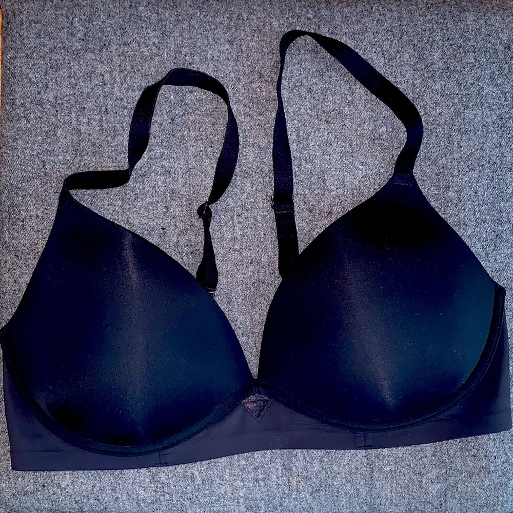 Maidenform One Fab Fit wireless T-shirt Bra 38B - black